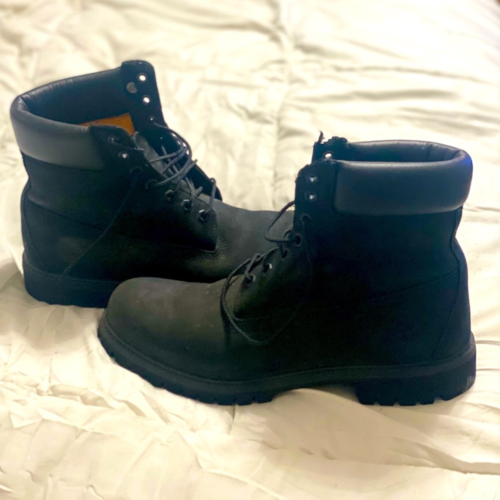 Men’s Black Timberland Boots